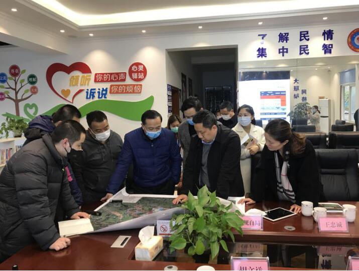 李鸣琴带队前往新都区就新都国际足球体育公园项目推进及经营性土地